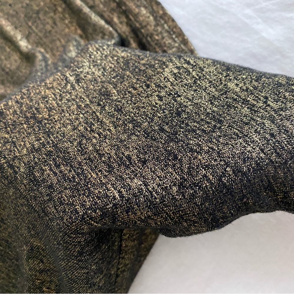 Eileen Fisher Metallic Gold Tank Top - Picture 8 of 8